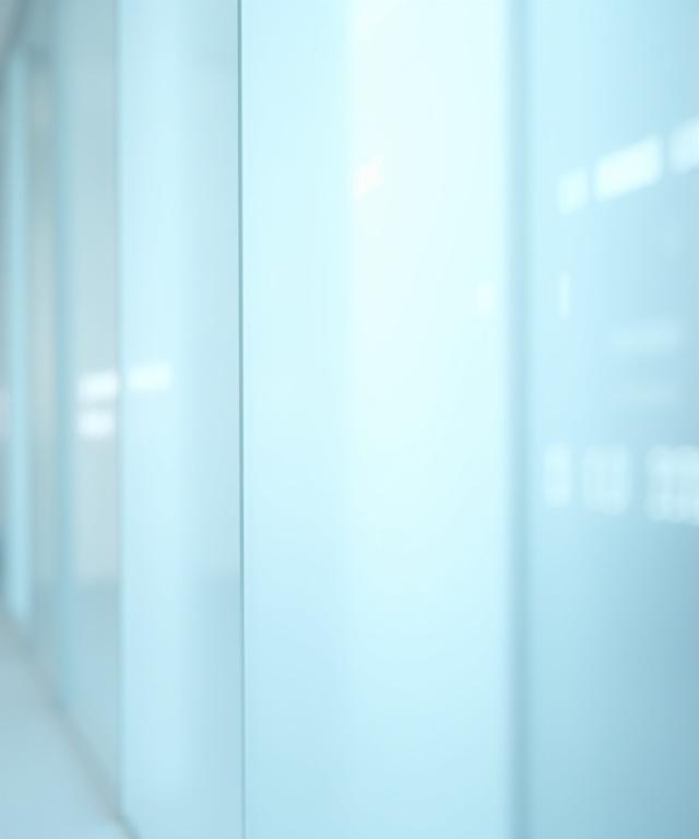 Abstract representation of data security and architectural glass