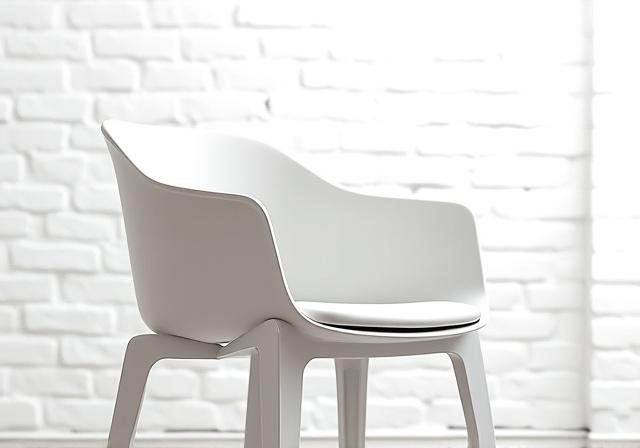 Modernist chair detail